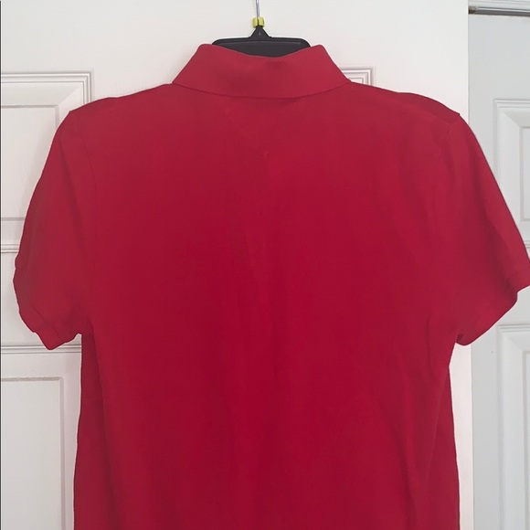 Men’s Small Red Tommy Hilfiger Polo - Picture 3 of 3
